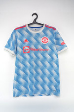Camiseta Adidas Manchester United Away 21/22 tamanho L TeamViewer verde prime comprar usado  Enviando para Brazil