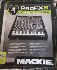 Mackie profx8 channel for sale  LOUTH