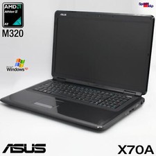 Notebook Asus X70A AMD Athlon II CPU Laptop ATI Radeon HD 17.3" LED Windows XP comprar usado  Enviando para Brazil