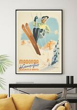 Poster vintage madonna usato  Quartu Sant Elena