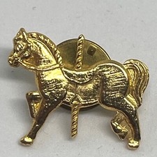 Carousel horse gold for sale  BILLINGHAM