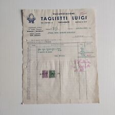 1942 vulcanizzazione taglietti usato  San Pietro di Morubio