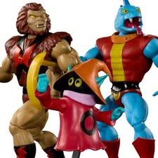 Kolekcja kreskówek Masters of the Universe Orko, Fang Man i Grizzlor Wave (USA) na sprzedaż  Wysyłka do Poland
