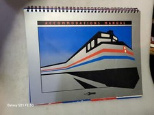 Amtrak accommodations manual for sale  Schererville