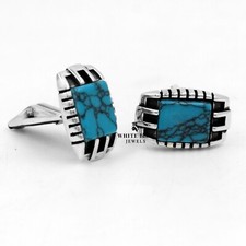 Abotoaduras estilo retangular turquesa acessório masculino prata 925 presente casamento comprar usado Abotoaduras estilo retangular turquesa acessório masculino prata 925 presente casamento comprar usado  Enviando para Brazil