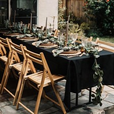 Black tablecloths 60x102 for sale  Miami