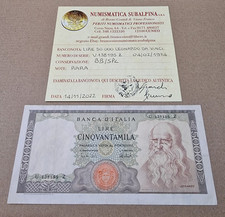 Cinquantamila 50000 lire usato  Benevento