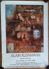 Affiche exposition alain d'occasion  Paris XVIII