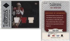 2003 Leaf Limited Player Threads /50 Joe Montana #PT-27 HOF comprar usado  Enviando para Brazil