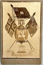 Cabinet card military for sale  CHESTERFIELD