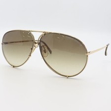 Óculos de sol Porsche Design 5621 armação aviador dourada lente marrom gradiente clássico comprar usado  Enviando para Brazil