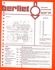 Berliet glm bennes d'occasion  Les Bordes