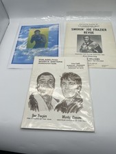 Joe frazier program for sale  HIGH WYCOMBE