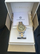 Versace herren chronograph gebraucht kaufen  Wiesloch