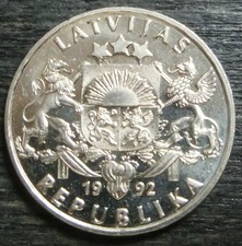Lettland lats 1992 gebraucht kaufen  Schwarzenfeld