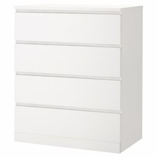 Ikea malm white for sale  CRAWLEY