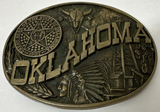 Oklahoma belt buckle for sale  De Queen