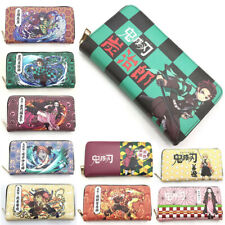 Carteira anime Kamado Tanjirou bolsa com zíper bolsa longa porta-cartão presente gmq02 comprar usado  Enviando para Brazil