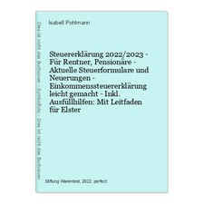 Steuererklärung 2022 2023 gebraucht kaufen  Ohlsbach
