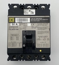 Disjuntor Square D 50A 600V X1345031308 FAL360501586 comprar usado  Enviando para Brazil