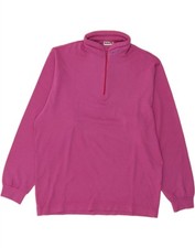 Suéter masculino BAILO com zíper no pescoço lã rosa média CP49 comprar usado  Enviando para Brazil