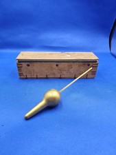 Vintage brass hydrometer for sale  CHATHAM
