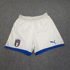 Shorts Itália FC Infantil GRANDE Branco Puma Futebol Cordão Treinamento Tamanho G comprar usado  Enviando para Brazil