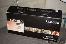 Novo Cartucho de Toner Preto Extra Alto Rendimento Original OEM Lexmark E460X21A Caixa Aberta comprar usado  Enviando para Brazil