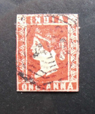Indien 1854 rot gebraucht kaufen  Mühlhausen/Thüringen