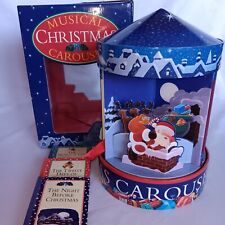Musical christmas carousel for sale  WATFORD