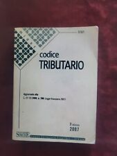 Libro codice tributario usato  Codigoro