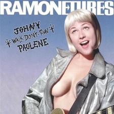 Ramonetures / Johny Walk Don't Run Paulene LP Blood Red Vinyl & Discs BRLP12015 comprar usado  Enviando para Brazil