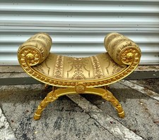Gold bench french for sale  Miami