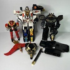 Power Ranger Megazord Black Gold Red Dragon Thunderzord Mega Tigerzord VEJA NOTAS comprar usado  Enviando para Brazil