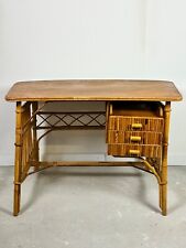 Bureau rotin vintage d'occasion  Claye-Souilly