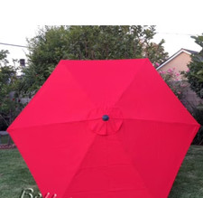 Red patio umbrella for sale  Chicora