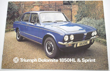 Triumph dolomite 1850hl d'occasion  Expédié en Belgium