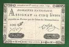 Assignat livres caisse d'occasion  Villeneuve-de-Berg