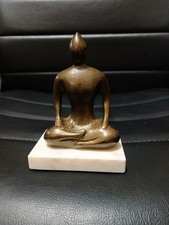 Bronze buddha meditative for sale  Linden