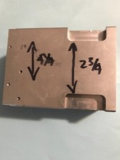 Aluminum block plate for sale  San Jose