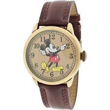 Disney MCK959 Mickey Mouse unissex tom dourado e couro clássico relógio de mão móvel comprar usado  Enviando para Brazil