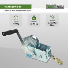 Seilwinde handwinde bootswinde gebraucht kaufen  Bordesholm