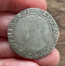 Elizabeth silver shilling. for sale  ILFORD