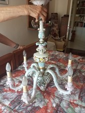 Lampadario capodimonte vintage usato  Macerata