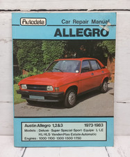 Austin allegro workshop for sale Austin allegro workshop for sale  CARDIGAN