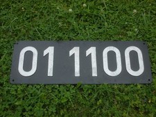 Lokschild 1100 aluguss gebraucht kaufen  Iserlohn