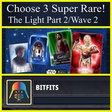 ESCOLHA QUALQUER 3 SR A PARTE LEVE 2/W1 DA NOSSA CONTA-TOPPS STAR WARS CARD TRADER comprar usado  Enviando para Brazil