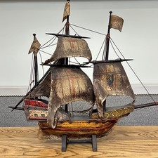 Model galleon tall for sale  WALTON-ON-THAMES