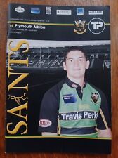 Northampton saints plymouth for sale  NORTHAMPTON