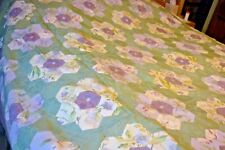Patchwork quilt throw for sale  WIGAN